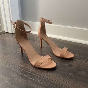 Nude Strap Heels